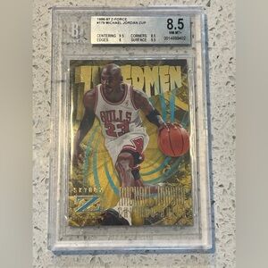 Michael Jordan Basketball Graded Card BGS 8.5